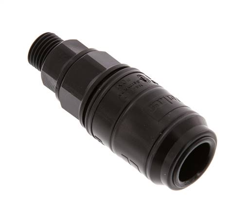 POM DN 7.2 Enchufe de acoplamiento G 1/4 pulgadas rosca macho