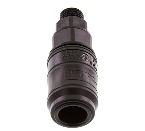 POM DN 7.2 Enchufe de acoplamiento G 1/4 pulgadas rosca macho