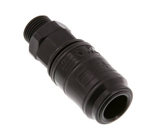 POM DN 7.2 Enchufe de acoplamiento G 3/8 pulgadas rosca macho