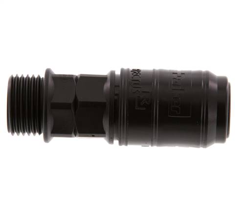 POM DN 7.2 Enchufe de acoplamiento G 1/2 pulgadas rosca macho
