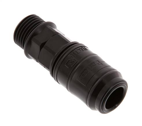 POM DN 7.2 Enchufe de acoplamiento G 1/2 pulgadas rosca macho