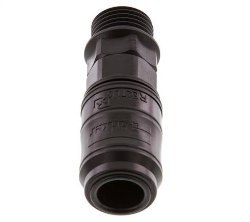 POM DN 7.2 Enchufe de acoplamiento G 1/2 pulgadas rosca macho