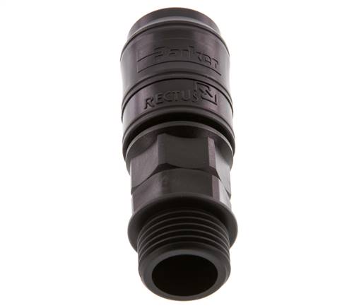 POM DN 7.2 Enchufe de acoplamiento G 1/2 pulgadas rosca macho