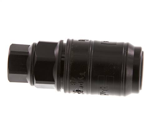 POM DN 7.2 Enchufe de acoplamiento G 1/4 pulgadas rosca hembra