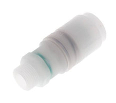 PVDF DN 7.2 Enchufe de acoplamiento G 3/8 pulgadas rosca macho