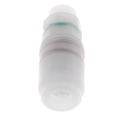 PVDF DN 7.2 Enchufe de acoplamiento G 3/8 pulgadas rosca macho