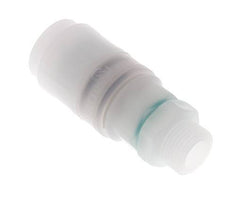 PVDF DN 7.2 Enchufe de acoplamiento G 3/8 pulgadas rosca macho