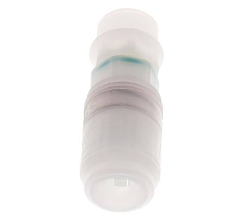 PVDF DN 7.2 Enchufe de acoplamiento G 1/2 pulgadas rosca macho