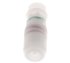 PVDF DN 7.2 Enchufe de acoplamiento G 1/2 pulgadas rosca macho