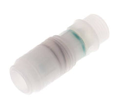 PVDF DN 7.2 Enchufe de acoplamiento G 1/2 pulgadas rosca macho