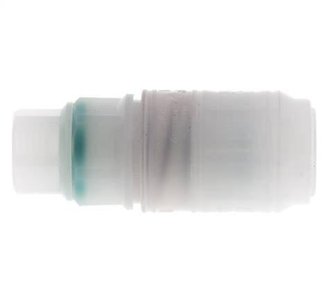 PVDF DN 7.2 Enchufe de acoplamiento G 1/4 pulgadas rosca hembra