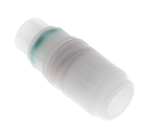 PVDF DN 7.2 Enchufe de acoplamiento G 1/4 pulgadas rosca hembra