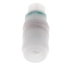 PVDF DN 7.2 Enchufe de acoplamiento G 1/4 pulgadas rosca hembra