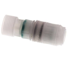 PVDF DN 7.2 Enchufe de acoplamiento G de 1/2 pulgada rosca hembra