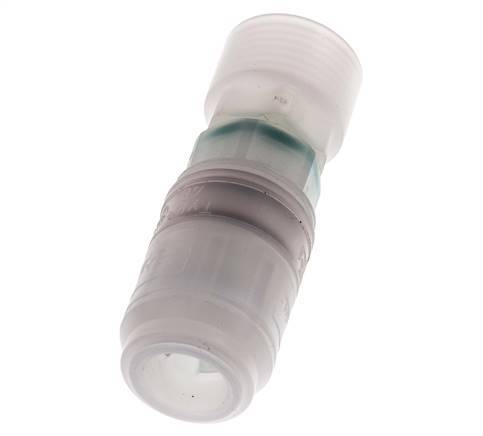 PVDF DN 7.2 Enchufe de acoplamiento G de 1/2 pulgada rosca hembra