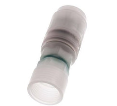 PVDF DN 7.2 Enchufe de acoplamiento G de 1/2 pulgada rosca hembra