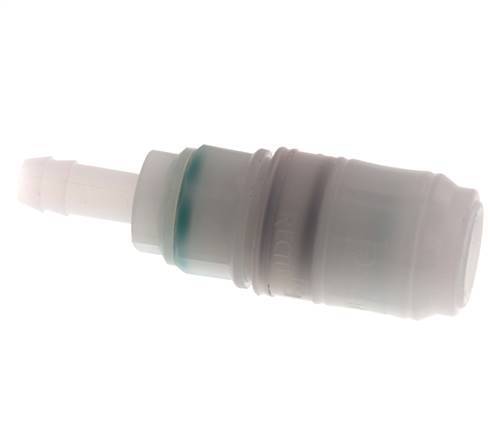 PVDF DN 7.2 Enchufe para manguera de 9 mm