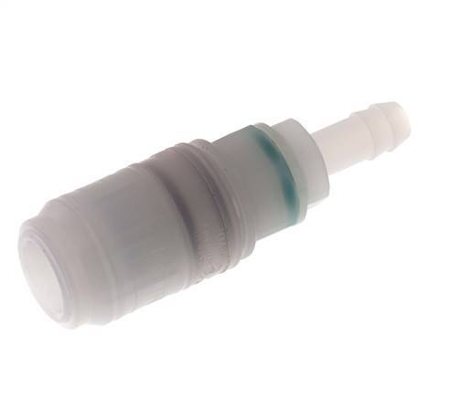 PVDF DN 7.2 Enchufe para manguera de 9 mm
