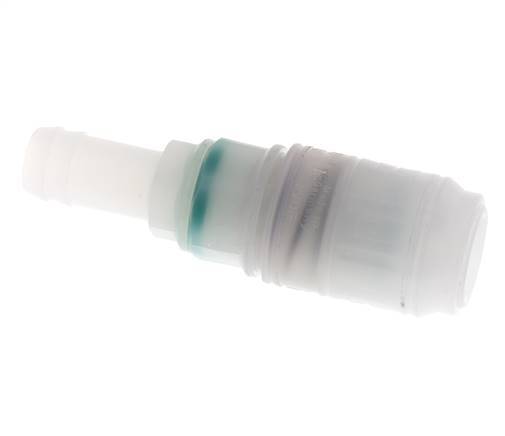 PVDF DN 7.2 Enchufe para manguera de 13 mm