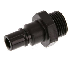 POM DN 7.2 Tapón de acoplamiento G 3/8 pulgadas rosca macho