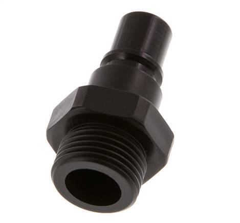 POM DN 7.2 Tapón de acoplamiento G 3/8 pulgadas rosca macho