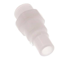 PVDF DN 7.2 Tapón de acoplamiento G 1/4 pulgadas rosca macho