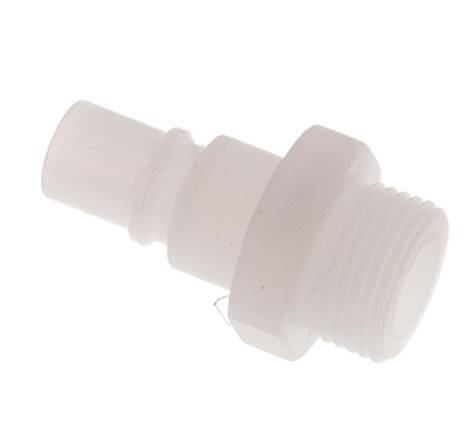 PVDF DN 7.2 Tapón de acoplamiento G 3/8 pulgadas rosca macho