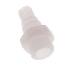 PVDF DN 7.2 Tapón de acoplamiento G 3/8 pulgadas rosca macho