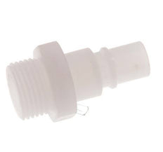 PVDF DN 7.2 Tapón de acoplamiento G 3/8 pulgadas rosca macho