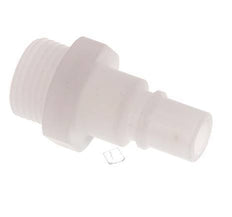 PVDF DN 7.2 Tapón de acoplamiento G 3/8 pulgadas rosca macho