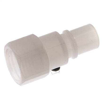 PVDF DN 7.2 Enchufe de acoplamiento G 1/4 pulgadas rosca hembra