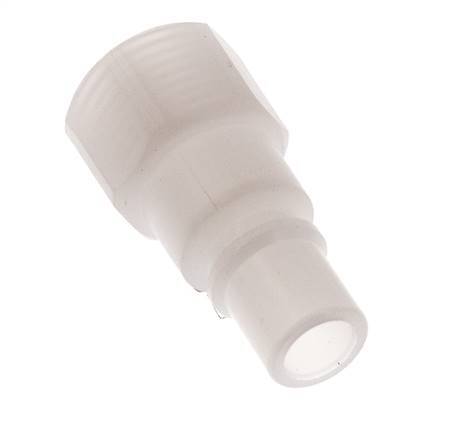 PVDF DN 7.2 Enchufe de acoplamiento G 1/4 pulgadas rosca hembra