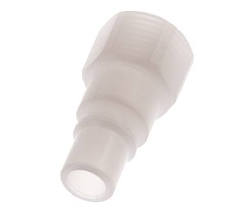 PVDF DN 7.2 Enchufe de acoplamiento G 1/4 pulgadas rosca hembra