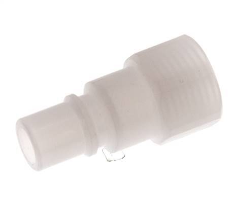 PVDF DN 7.2 Enchufe de acoplamiento G 1/4 pulgadas rosca hembra