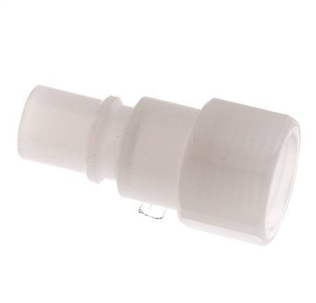 PVDF DN 7.2 Enchufe de acoplamiento G 1/4 pulgadas rosca hembra
