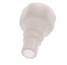 PVDF DN 7.2 Tapón de acoplamiento G 3/8 pulgadas rosca hembra