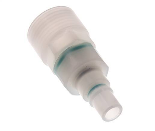PVDF DN 7.2 Enchufe de acoplamiento G 1/2 pulgadas rosca hembra