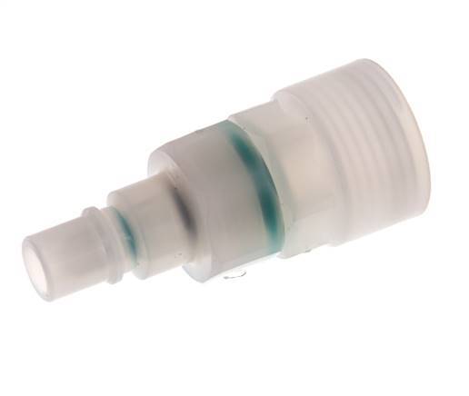 PVDF DN 7.2 Enchufe de acoplamiento G 1/2 pulgadas rosca hembra