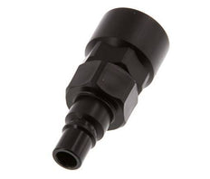 POM DN 7.2 Tapón de acoplamiento G 1/2 pulgadas rosca hembra doble cierre