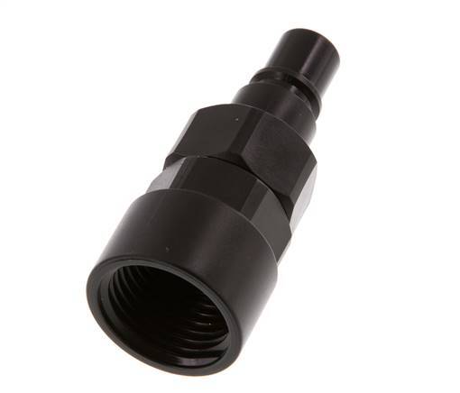 POM DN 7.2 Tapón de acoplamiento G 1/2 pulgadas rosca hembra doble cierre