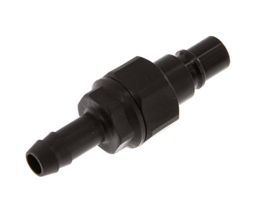 POM DN 7.2 Tapón de acoplamiento 9 mm Pilar de manguera Doble cierre