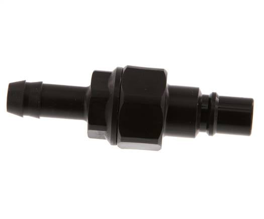 POM DN 7.2 Tapón de acoplamiento 9 mm Pilar de manguera Doble cierre