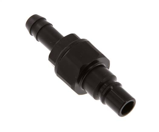 POM DN 7.2 Tapón de acoplamiento 9 mm Pilar de manguera Doble cierre
