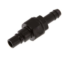 POM DN 7.2 Tapón de acoplamiento 9 mm Pilar de manguera Doble cierre