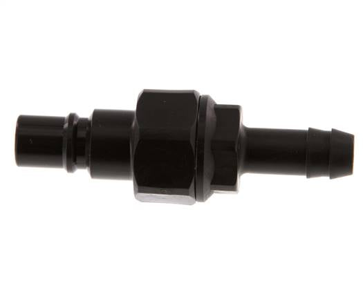 POM DN 7.2 Tapón de acoplamiento 9 mm Pilar de manguera Doble cierre