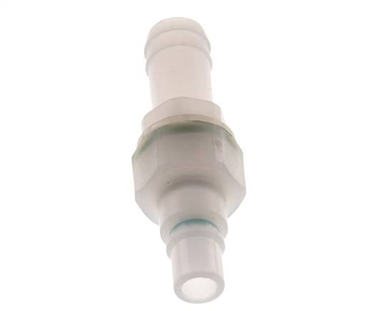 PVDF DN 7.2 Tapón de anclaje 13 mm Pilar de manguera Doble cierre