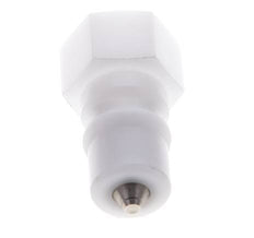 POM DN 6.3 Hydraulic Coupling Plug G 1/4 inch Female Threads ISO 7241-1 B