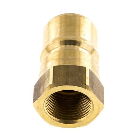 Acoplamiento hidráulico de latón DN 20 Enchufe G 3/4 pulgadas rosca hembra ISO 7241-1 B D 31,4mm