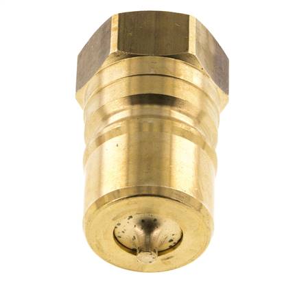 Acoplamiento hidráulico de latón DN 20 Enchufe G 3/4 pulgadas rosca hembra ISO 7241-1 B D 31,4mm