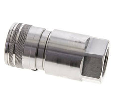 Acero inoxidable DN 12 Boca hidráulica de cara plana G 3/4 pulgadas rosca hembra ISO 16028 D 24.5mm